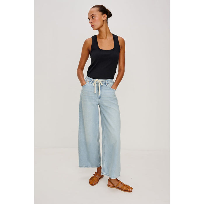 Angeleno wide leg crop