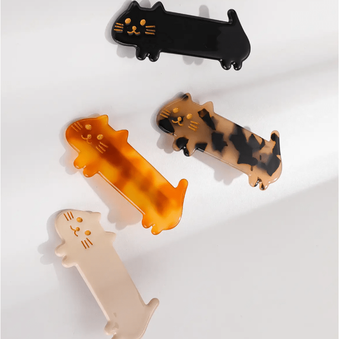 Adorro Beau | Small Cat Loaf Barrette Hair Clip Accessories Parts and Labour Hood River Oregon Clothing Store