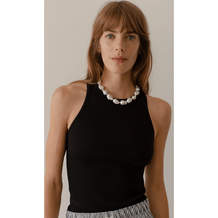 DONNI. The Rib Tank Jet / S Shirts & Tops Parts and Labour Hood River Oregon Clothing Store