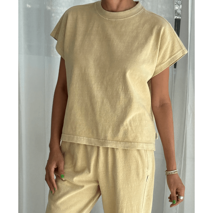Le Bon Shoppe Jeanne Tee Butter / XS/S Shirts & Tops Parts and Labour Hood River Oregon Clothing Store